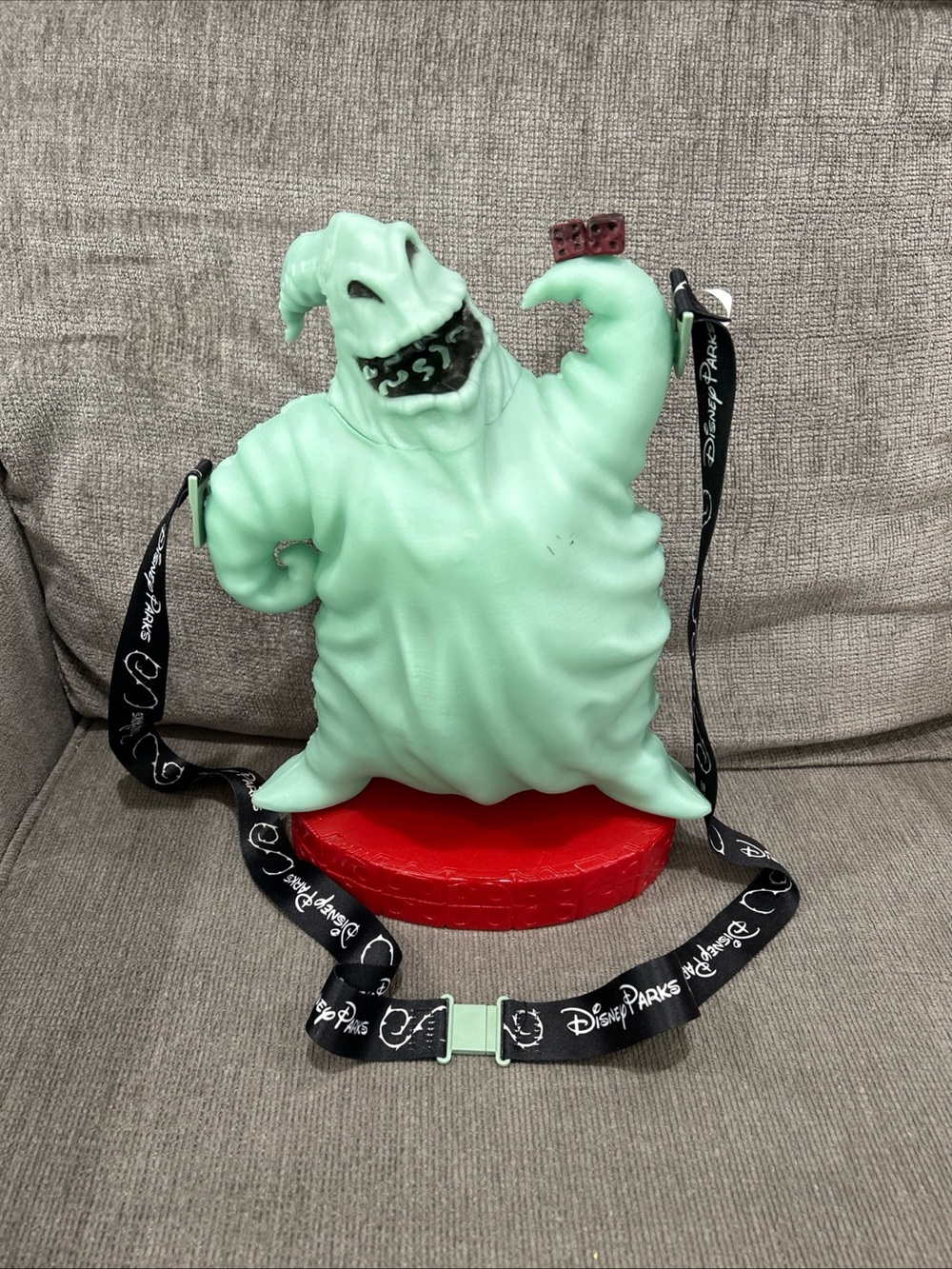 Disney Parks Nightmare Before Oogie Boogie Popcorn Bucket Glow In The Dark